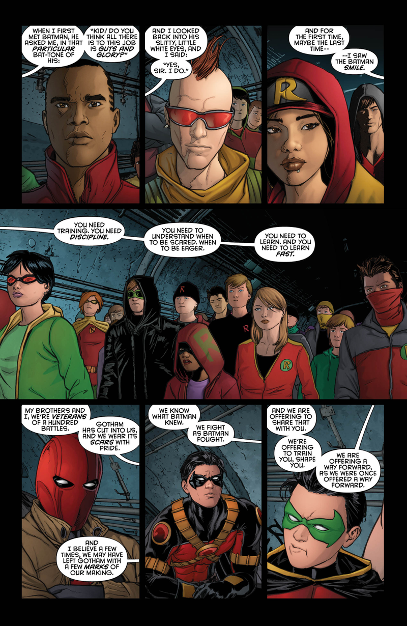 Illustration for article titled Exclusive DC preview: Robin School is in session in Grayson’s “Robin War” tie-in